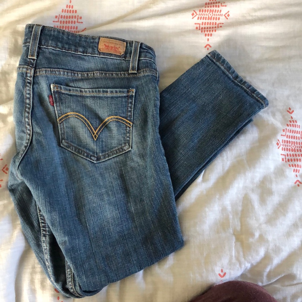 Levi’s too super low 524 jeans size 9 short skinny